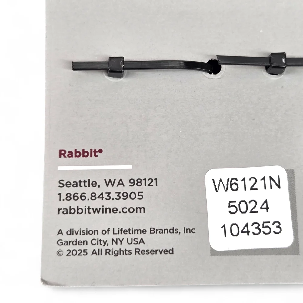 Rabbit Multi-Color Bottle Stoppers Set NEW IN PKG